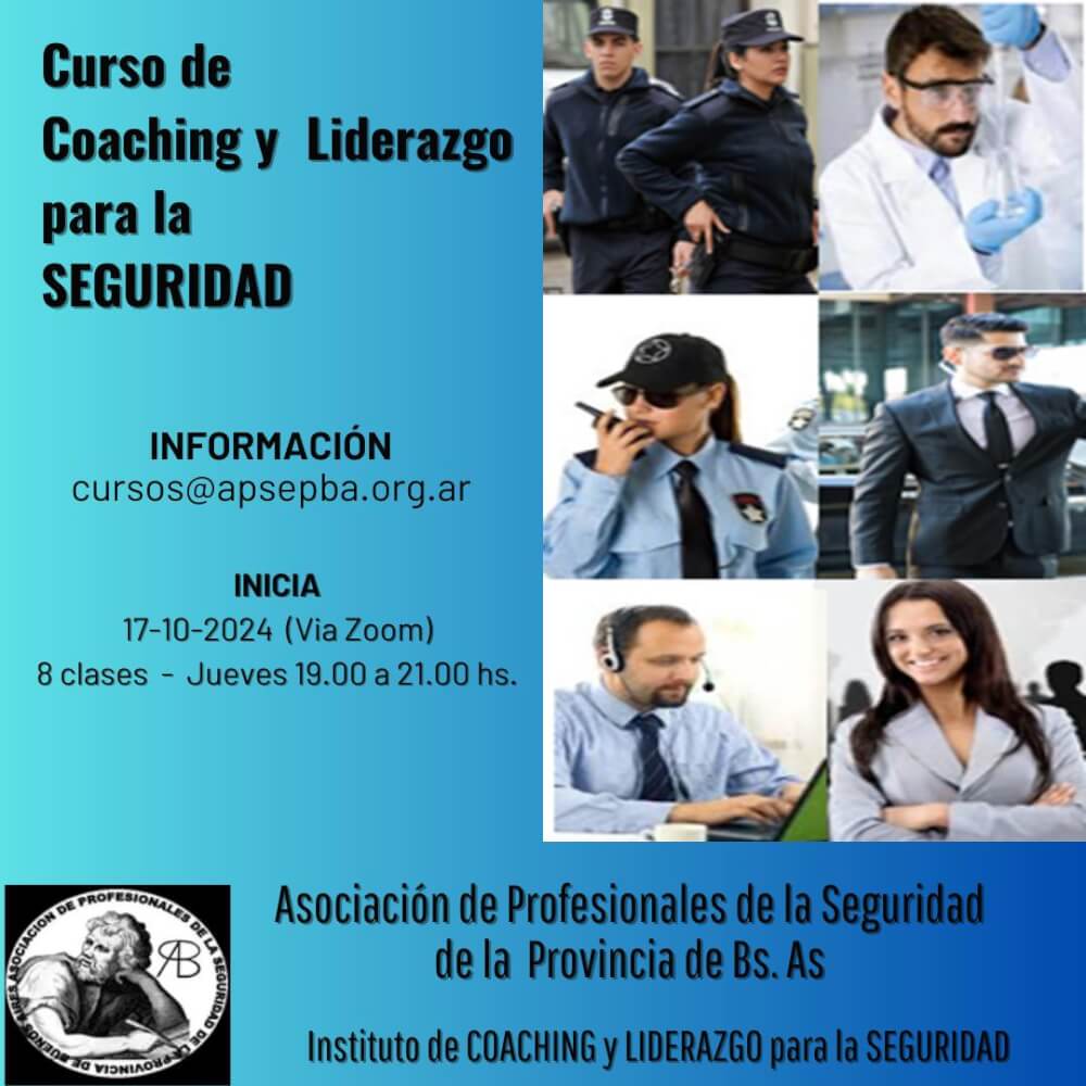Curso de Coaching y Liderazgo para la Seguridad 2024